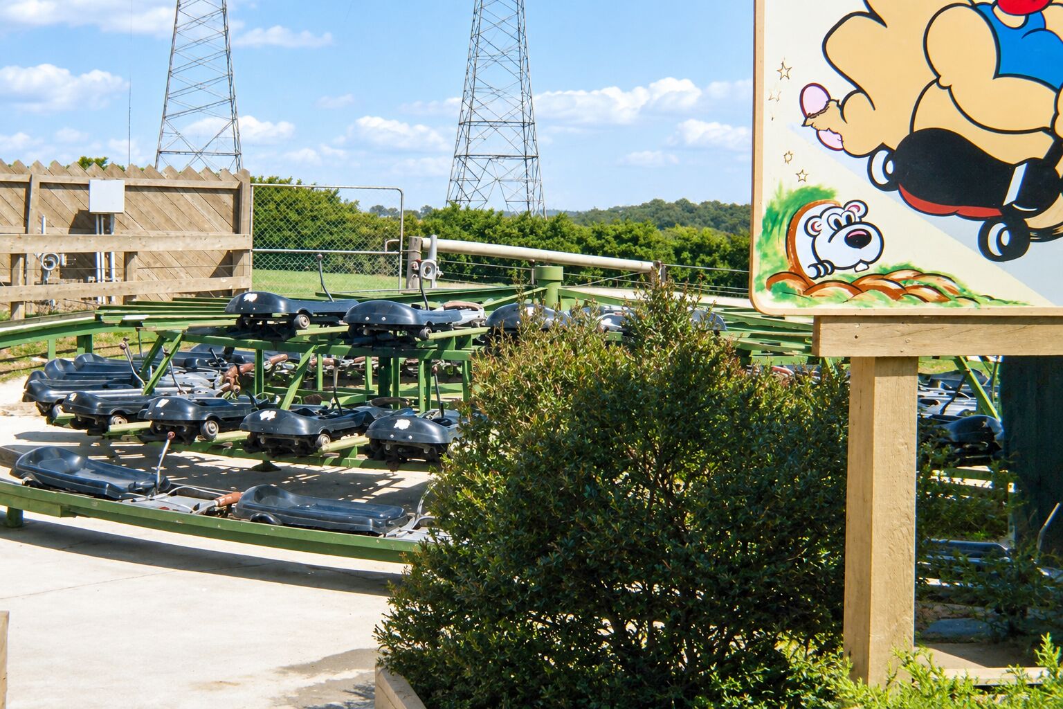 A headline attraction at Magic Mountain